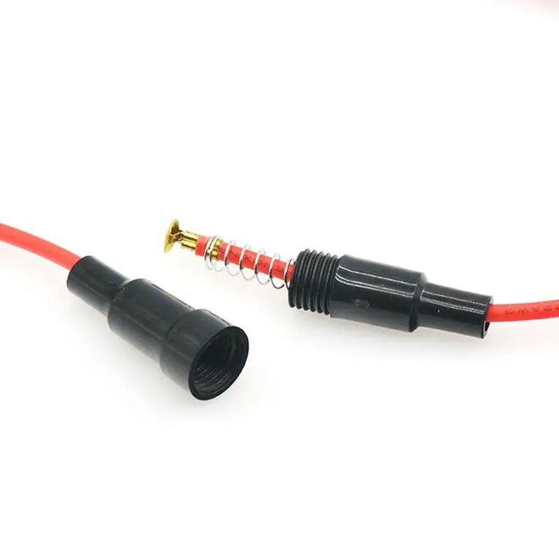 10PCS 5*20MM Glass Tube Fuse Holder Screw Type Quick Blow 5X20MM Fuses with 22 AWG Wire 250V for Car