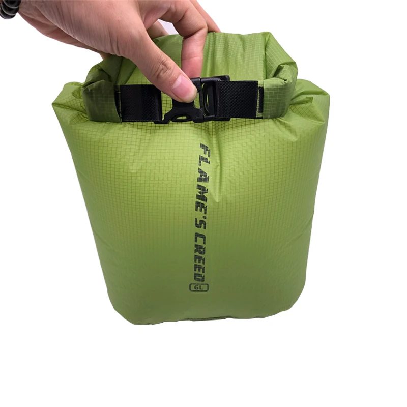 Bolsa impermeable ligera, saco de natación a prueba de agua para acampar al aire libre, canoa, kayak, rafting flotante