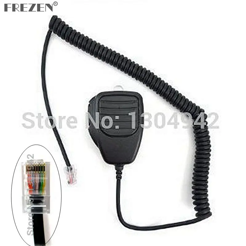 8 pin Handheld Remote Speaker Mic Microphone for ICom Radio IC-706 IC-2000/H IC-F1721 IC-7000 IC-V8000 IC-FR3000 IC-FR4000