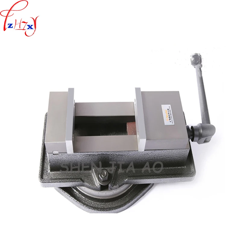 1pc Manual Angle - type flat - nose clamp 360 degree rotating precision heavy - duty vise 5 - inch milling machine clamp