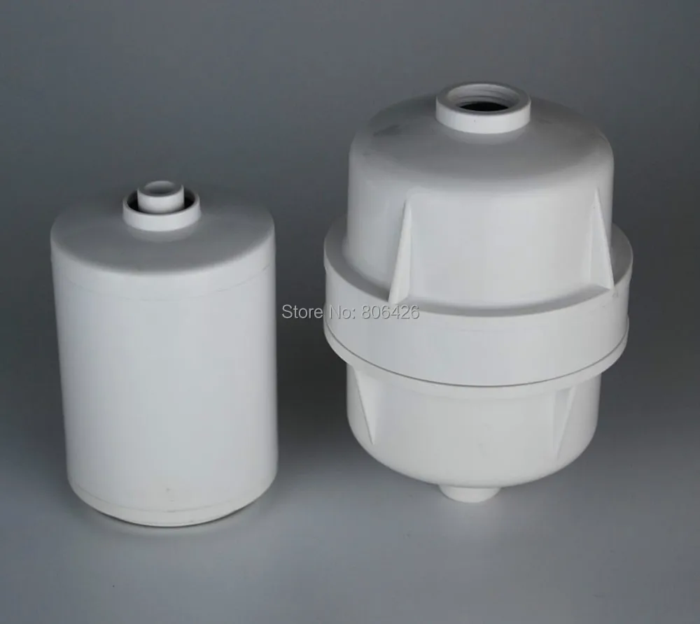 Bez użycia środków chemicznych filtr prysznicowy/prysznic głowy z rurką) SPA/wanną z hydromasażem filtr/oczyszczania wody z KDF i węgla w połączeniu do zaoferowania wody do pielęgnacji skóry