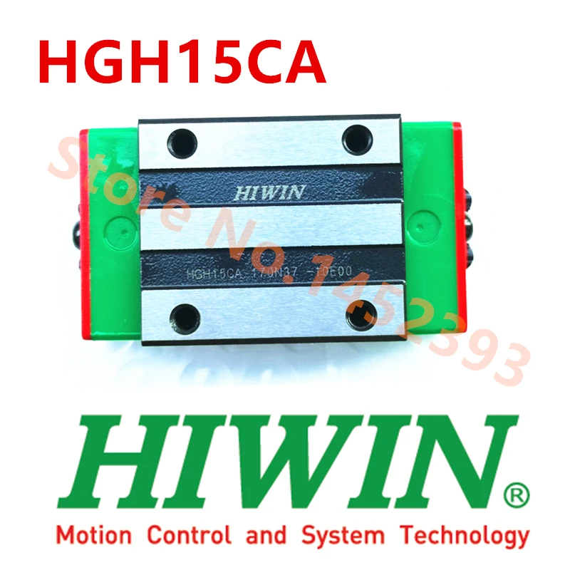 Hiwin HGH15CA 100% Nieuwe Originele Hiwin Lineaire Geleiding Blokken Hiwin Lineaire Rails