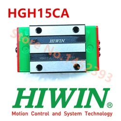 Hiwin HGH15CA 100% Nieuwe Originele Hiwin Lineaire Geleiding Blokken Hiwin Lineaire Rails