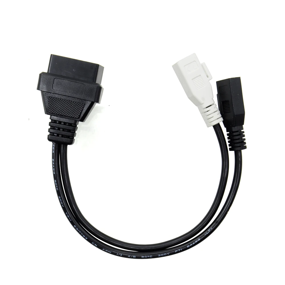 VAG Cable For Au-di 2P+2P 2x2 to 16Pin Female OBDII Connector for Sko-da for V W 2x2 OBD1 to OBD2 Diagnostic Cable