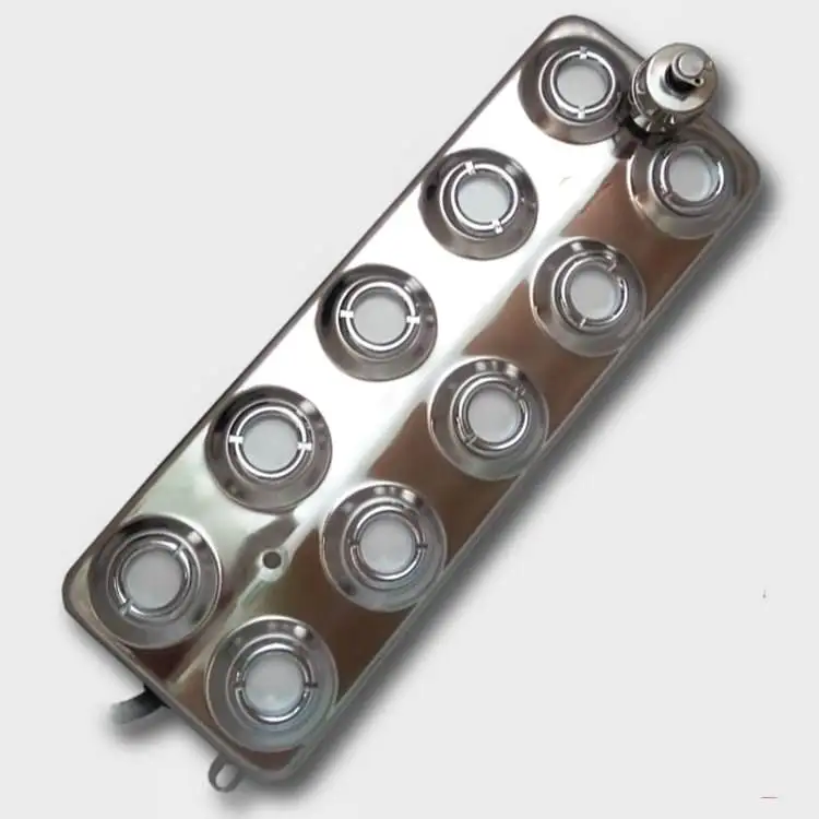 110V 220V 10หัวความชื้นอุตสาหกรรมเครื่องอัลตร้าโซนิคพ่นหมอก Fogger อุตสาหกรรม Humidifier Sprayer One + ความชื้น2ชุด