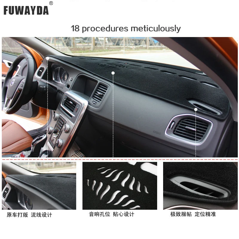 Car dashboard covers mat for Mercedes-Benz B200 2011-2015 years Right hand drive dashmat pad dash cover auto accessories image 4