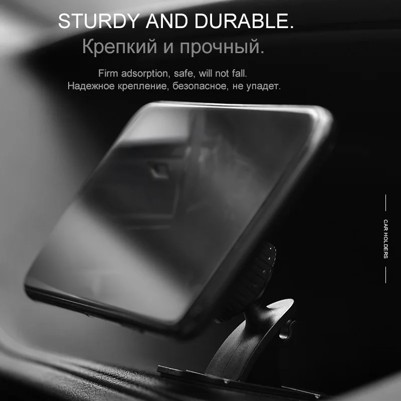 HOCO Car Magnetic Phone Holder for iPhone 12 13 XR XS Max 360 Rotation Mount Windshield Car Holder Mobile Phone in Car GPS Stand