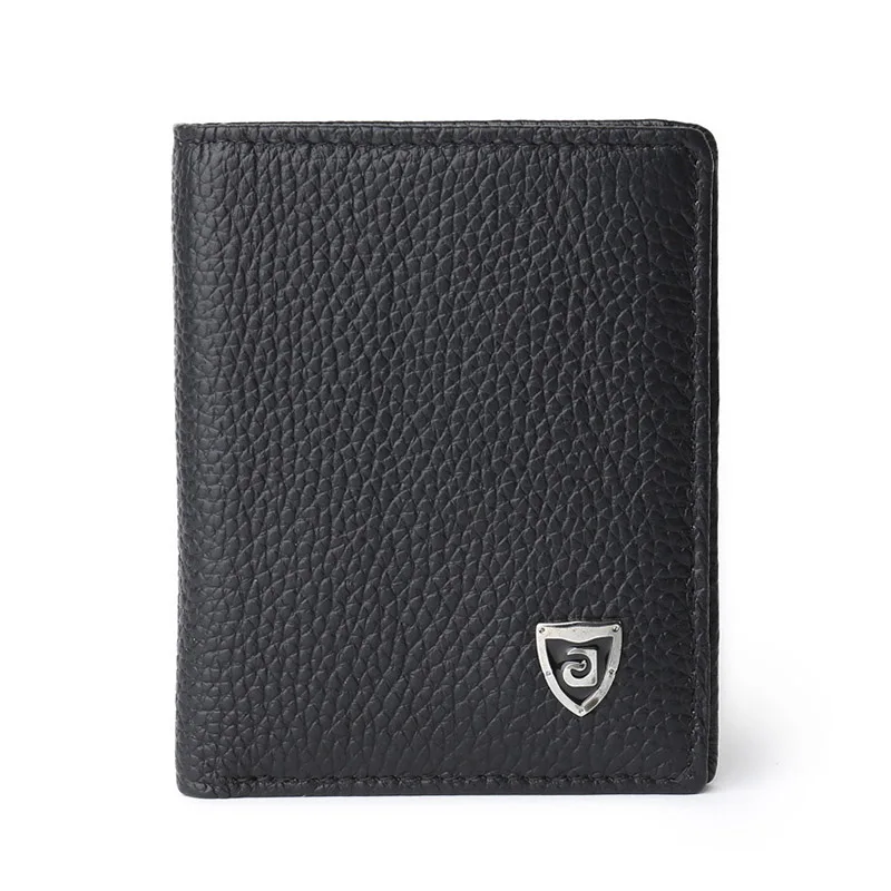 New Fashion Wallet Men Small PU Leather Purses Ultra-thin Purse Mini Money Credit Card Holder Solid Short Men\'s Purse Portfel