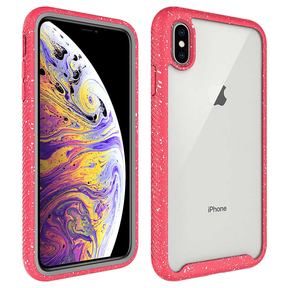 

Shockproof Hybrid Armor TPU Bumper Clear Case for iPhone 11 12 13 14 Pro XS MAX XR 8 7 Plus Anti Shock silicon Luxury phone case