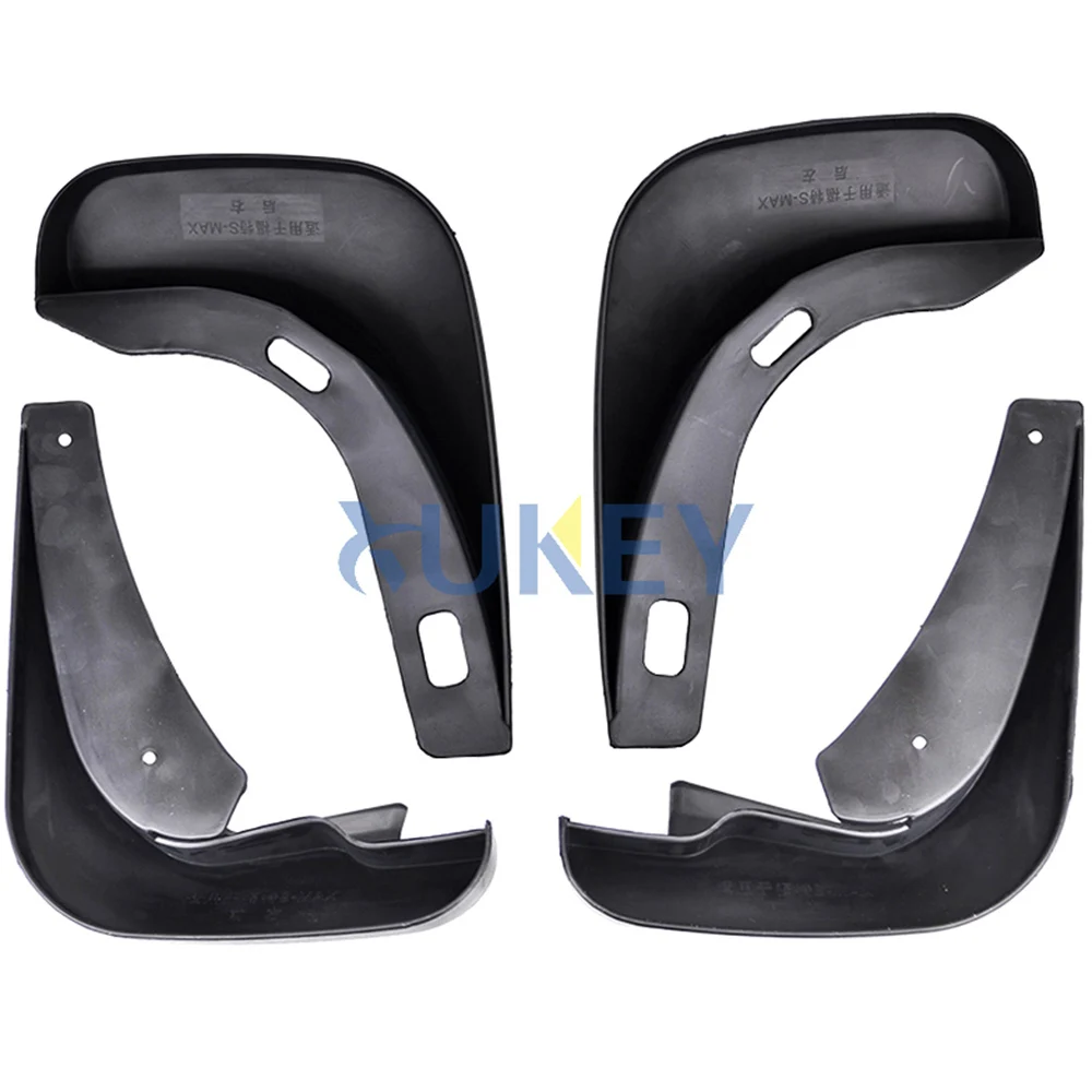 4x Molded Mud Flaps For Ford S-Max 2006 - 2015 Mudflaps Splash Guards Mudguards 2007 2008 2009 2010 2011 2012 2013 2014