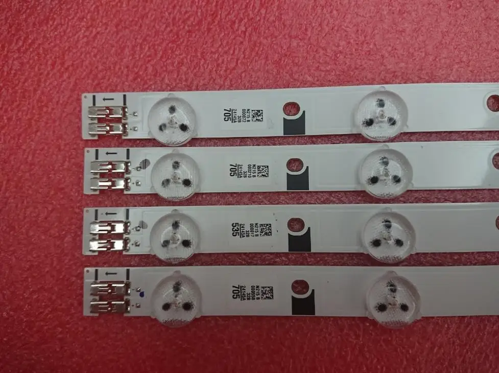 4PCSnew 원래 8LED 스트립 회로 D1GE-320SC0-R3 32H-3535LED-32EA 580MM