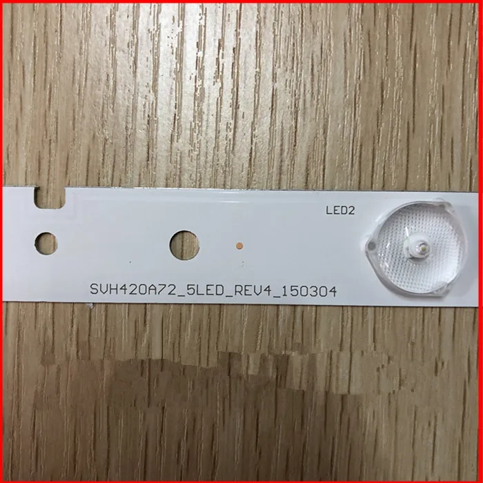 Beented 18 Pieces/lot New LED strip SVH420A72 3Pin 5 LEDs 420mm for LED42EC260JD LED42K20JD LED42EC260 ED42K30JD