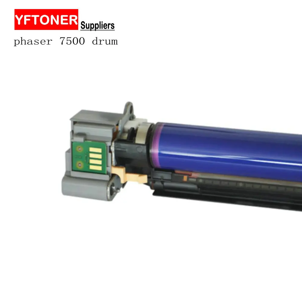 YFTONER Printer Toner Cartridge for Xerox phaser 7500 drum unit 108R00861 108R861 CMYK