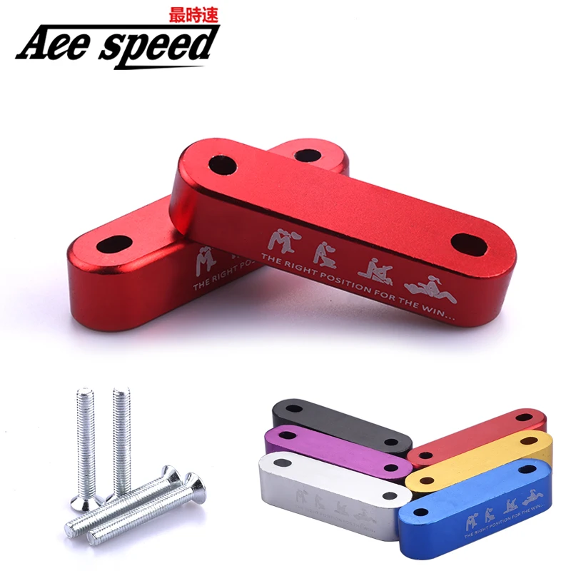 Juego de elevadores espaciadores de capó de aluminio para 90-01 Acura Integra /88-00 para Honda Civic CRX