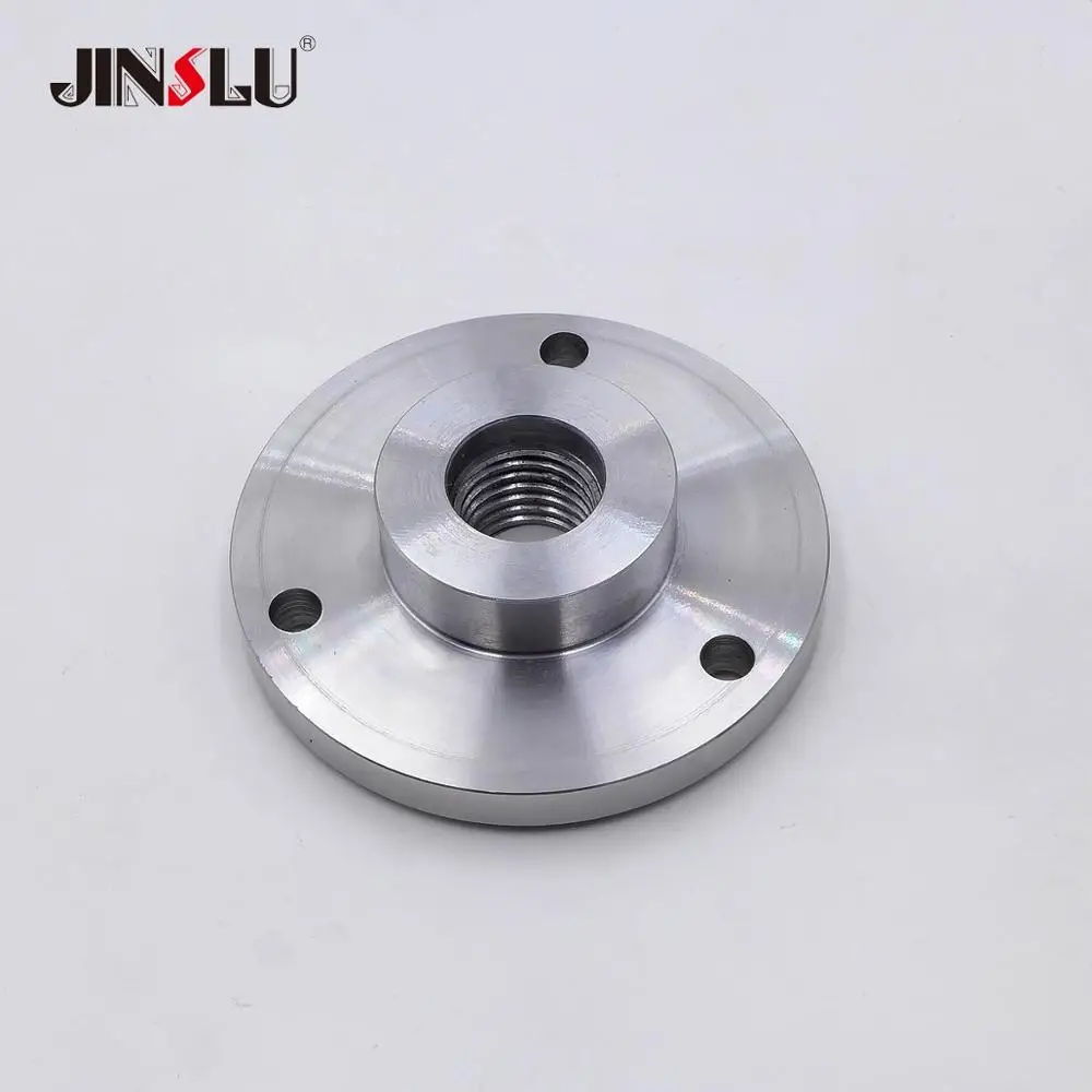 

1-8 TPI Spindle Thread Chuck Flange Back Plate base plate Adapter Plate for K11-100 K12-100 100mm 3 jaws 4 jaws chuck