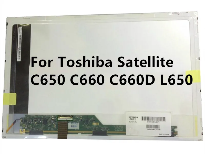 Imagem -02 - Envio Gratuito de 15.6 Polegada Substituição da Tela Lcd para o Portátil Matrix Display para Toshiba Satélite C650 C660 C660d L650 o