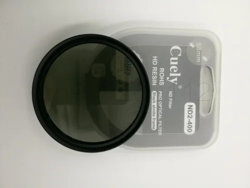 49 52 55 58 62 67 72 77 82mm Fader Neutral Density ND Filter Adjustable from ND2 to ND400 ND2-ND400 for canon  for nikon DSLR