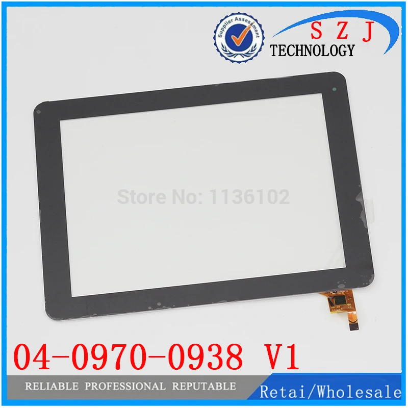 

New 9.7" inch Tablet Touch Screen Touch Panel Glass Digitizer replacement Sensor 04-0970-0938 V1 Free shipping