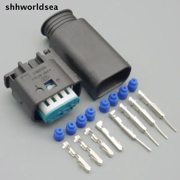 

shhworldsea 4p 0.6mm male female 1-967640-1 8E0 971 934 Female Car Restrictor Sensor Auto Sealed Connectors sets For VW Audi