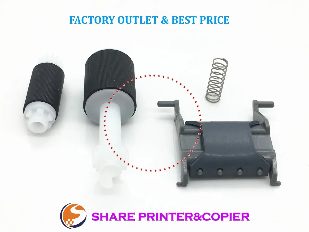 SHARE 1 SET Improved ADF Roller kit for HP M130 M132 M134 M227 M129 133 203 230 206 RM2-1179-000 RM2-1179-000CN  rm2-1179