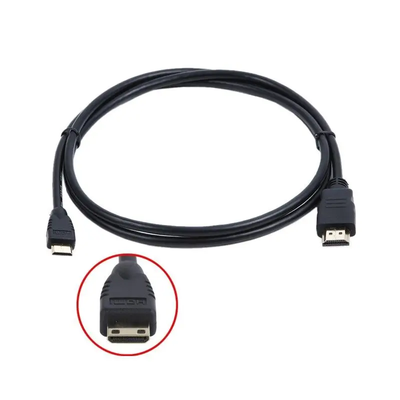 mini HDMI-compatible  A/V TV Video Cable For Fujifilm Finepix Camera S4830 S4850 S8300 X-T1