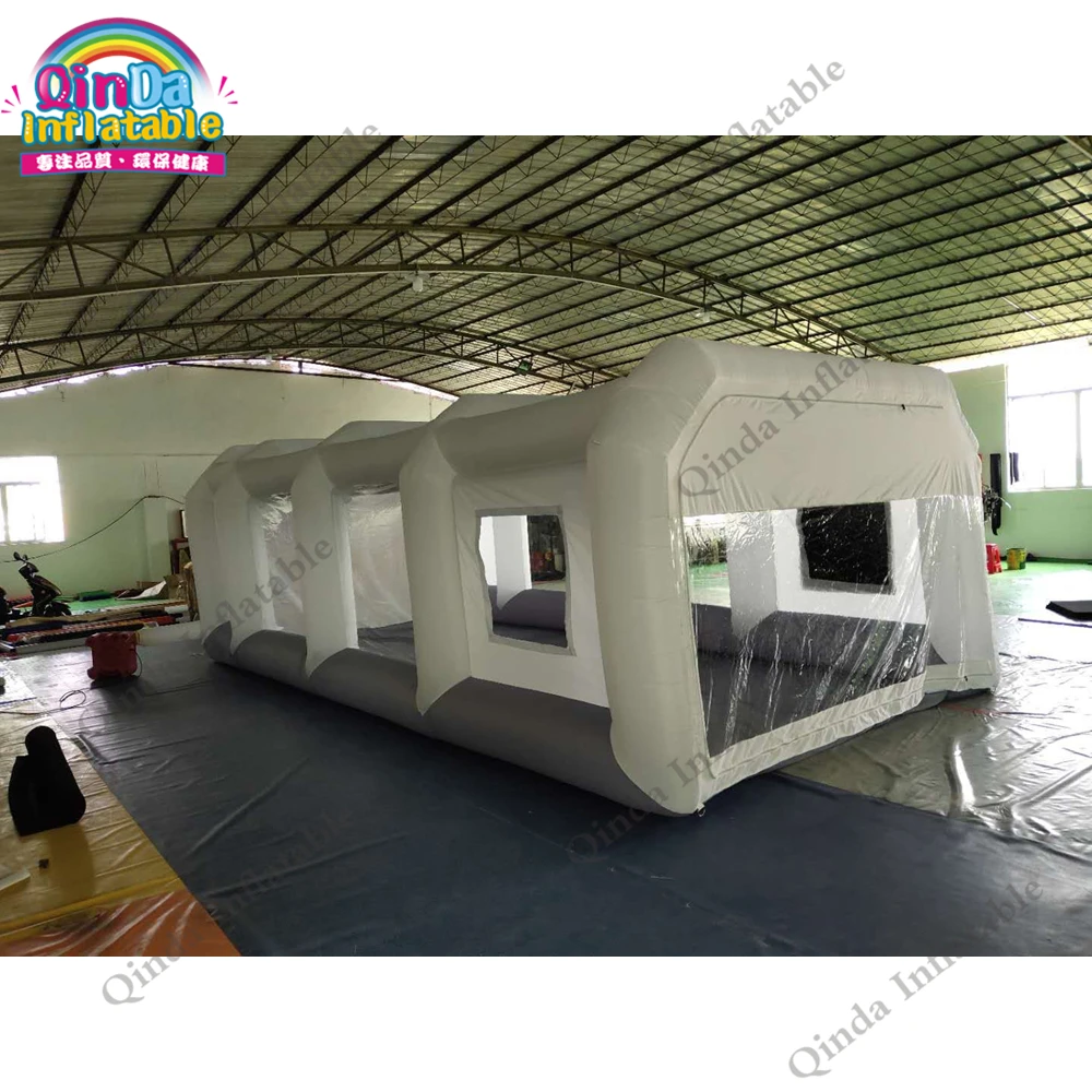 

High Quality Inflatable Car Spraying Paint Room 7x4x2.5m Oxford Cloth Inflatable Spray Booth For Car Painting