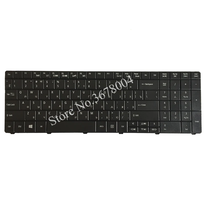 Russian Keyboard for Acer TravelMate V5WC1 P253 P453 P253-E P253-M P253-MG P453-M P453-MG RU Black PK130PI1B04 MP-09G33SU-6981W