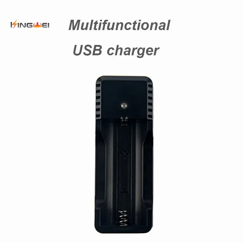 1PCS Kingwei USB Battery Charger for 26650 18650  3.7v lithium battery
