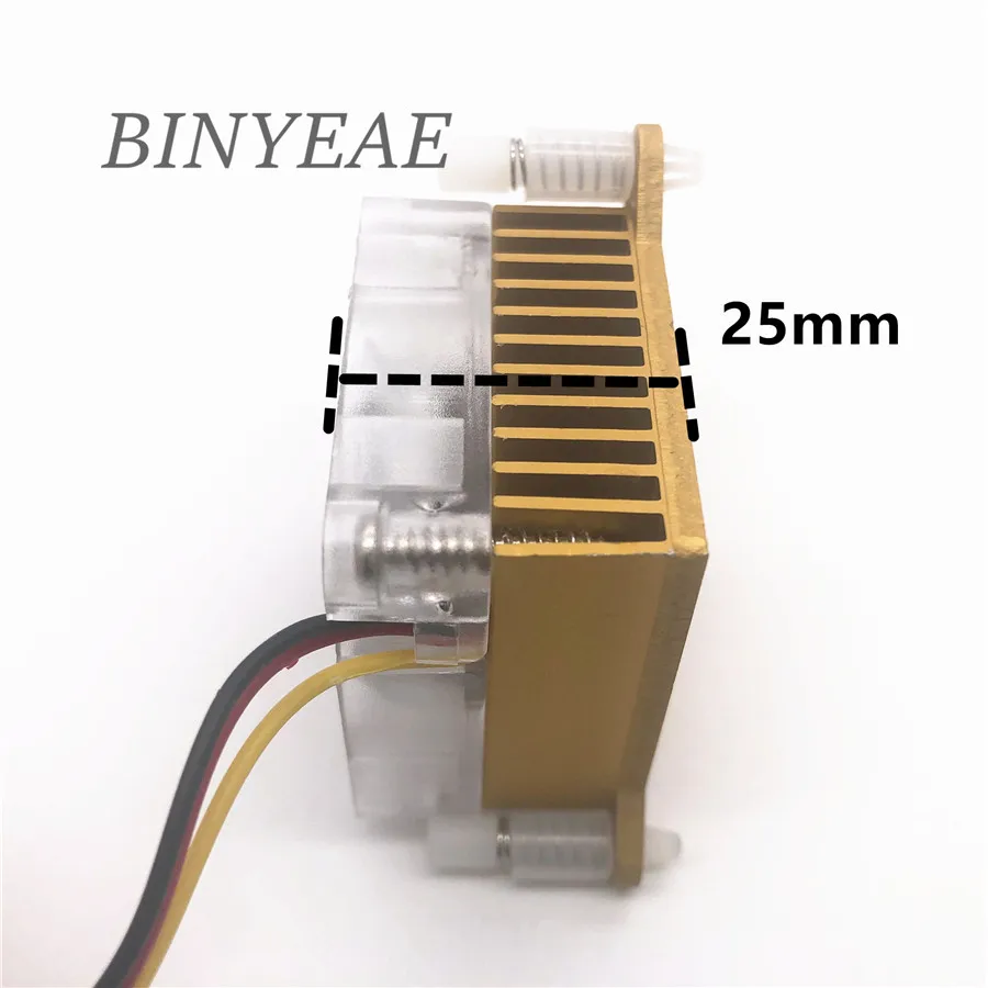 NEUE DC12V 40mm 40x40x2 5mm 4010 Fan Grafikkarte Fan mit Kühlkörper Kühler 59 60MM Pitch-reihe 2pin 3pin – Detail 4