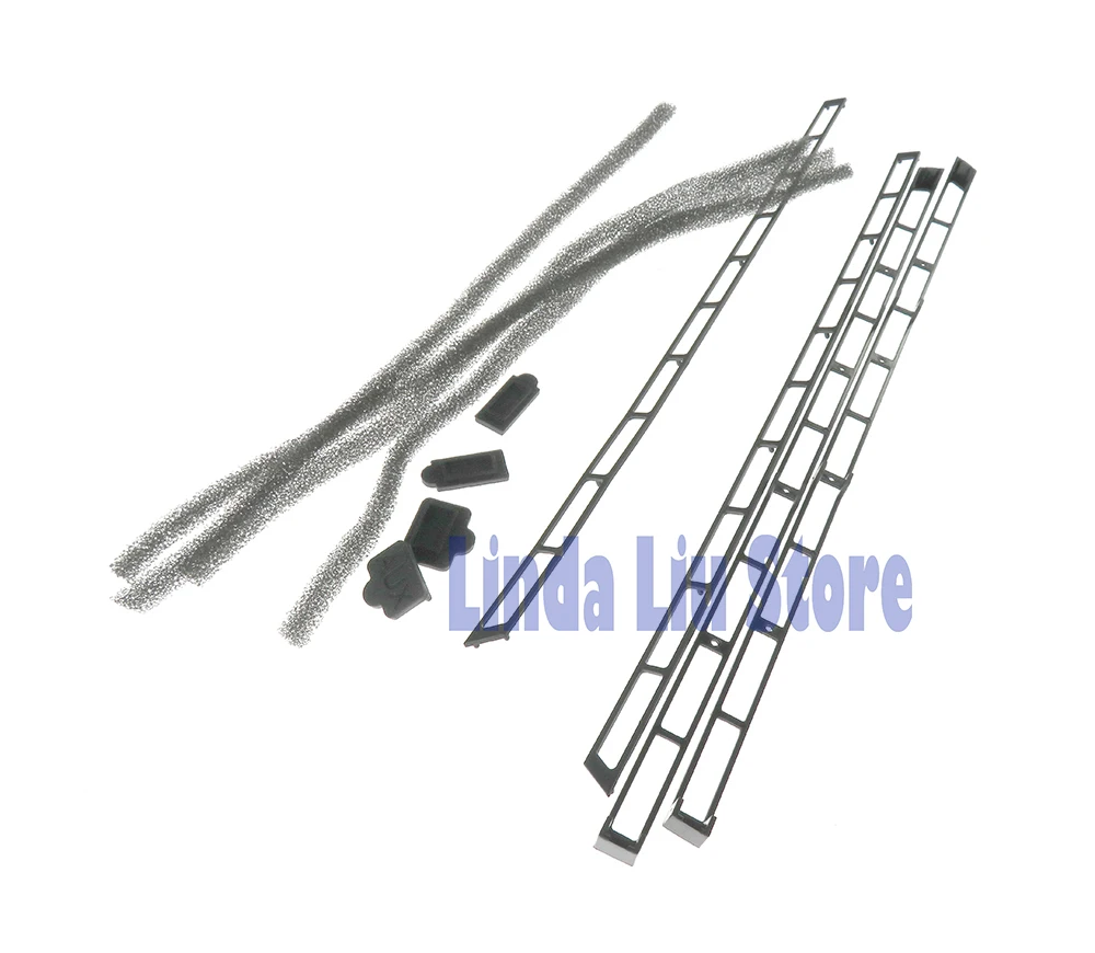 保護スクリーンプラグ,5個,ps4用の通気孔付きダストカバー