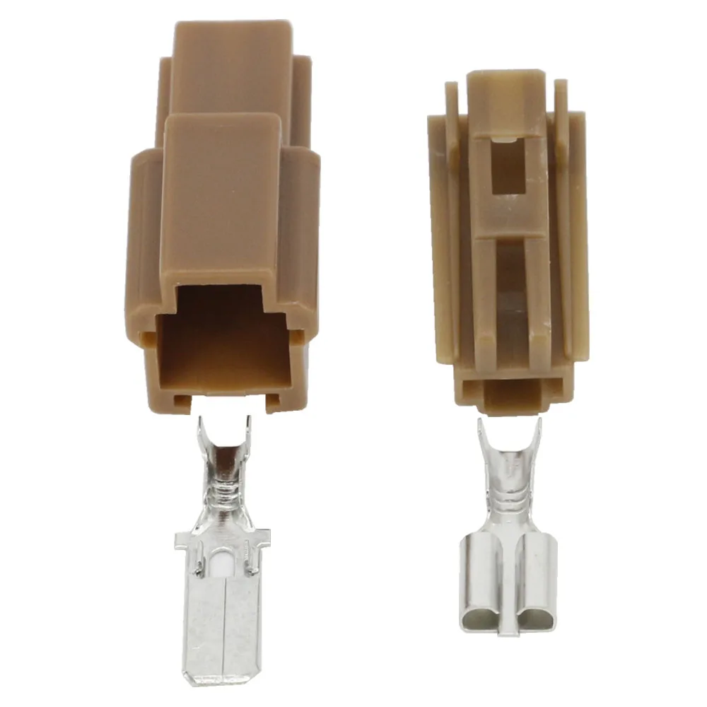 

5 комплектов, 1-контактный автомобильный водонепроницаемый разъем жгута проводов, пластиковый разъем с терминалом DJ70129-6.3-11/21 1P