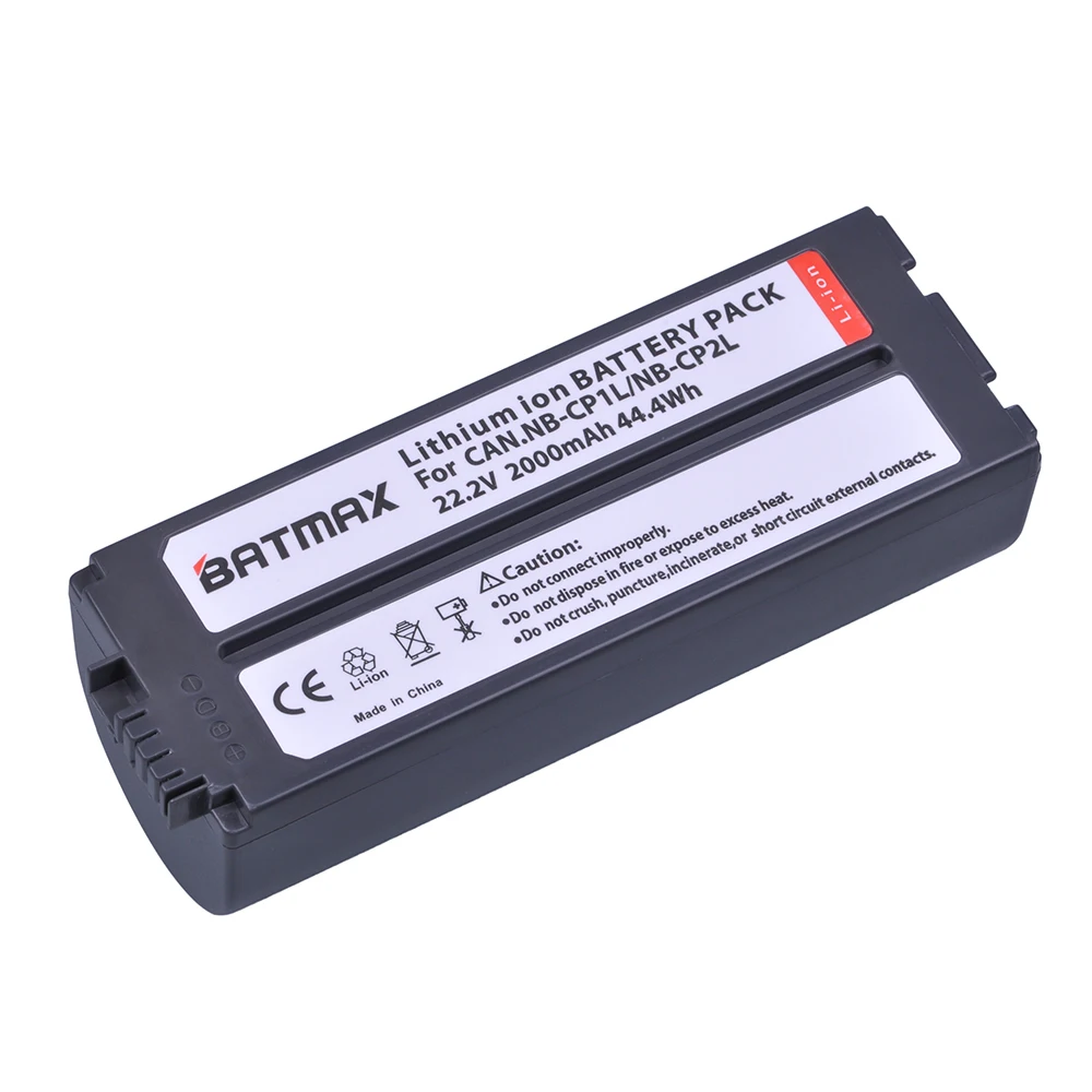 1Pc 2000mAh NB-CP2L NB CP2L Battery for Canon NB-CP1L CP2L Canon Photo Printers SELPHY CP800, CP900, CP910, CP1200,CP100,CP1300