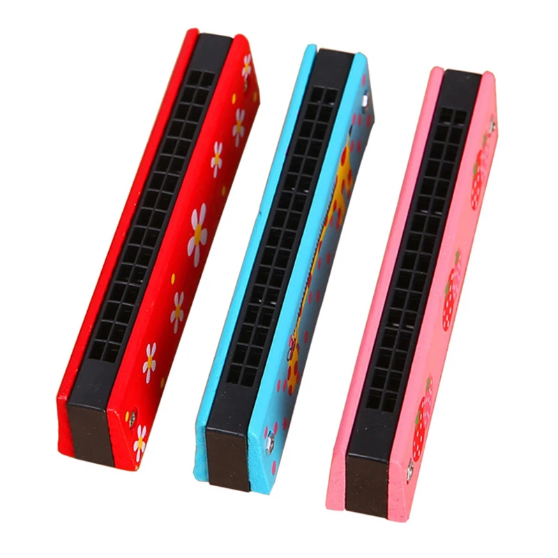 Đồ Chơi âm nhạc 16 Lỗ Kèn Harmonica Gỗ Đàn Hạc Woodwind Âm Nhạc Cụ Giáo Dục Đồ Chơi Ngộ Nghĩnh Cho Trẻ Em Kids Cho Bé