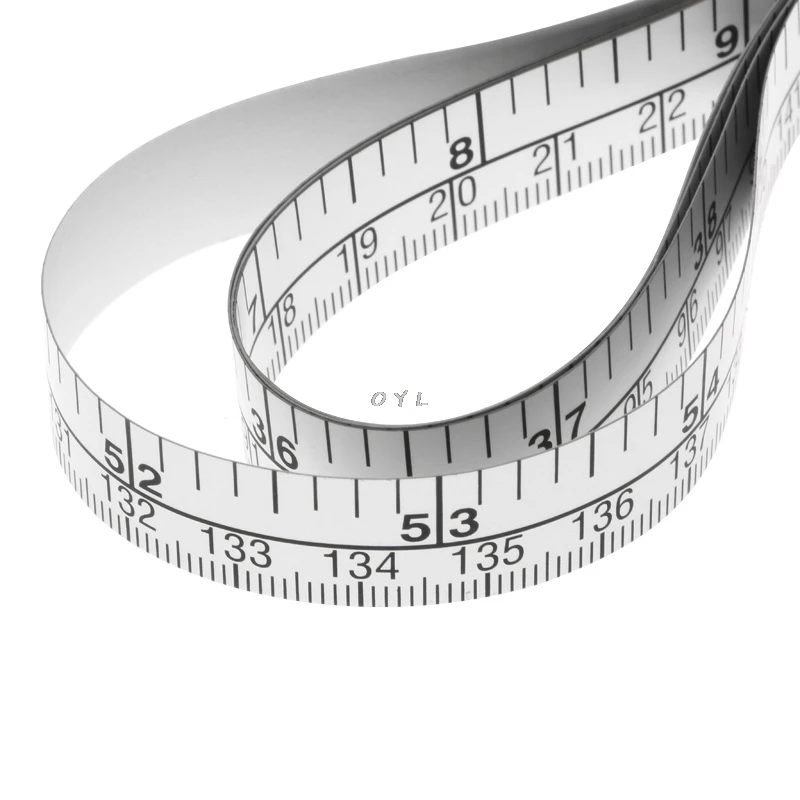 151cm Self Adhesive Metric Measure Tape Vinyl Ruler For Sewing Machine Sticker