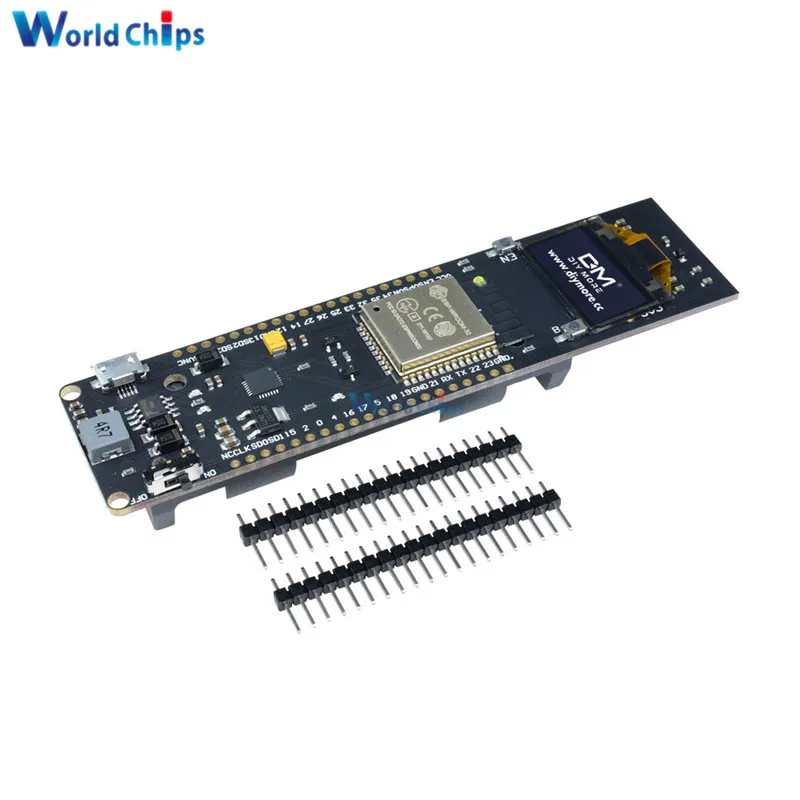 ESP32 0.96\'\' OLED Display WiFi Bluetooth 18650 Lithium Battery Shield Development Board CP2102 Module Replace ESP8266 Hot