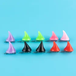 1 Pair Colorful Little Devil Horn Shape Halloween Hair Clip Accessories For Female Cosplay Costume Creative Hair Accessories