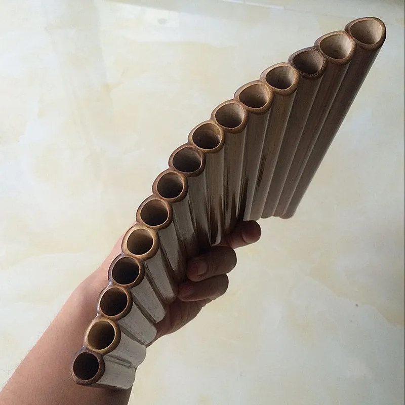 Hohe Qualitt Handgemachte Bambus Panflute 15 Rohre Rechts/Links Hand  Blser Instrument G Schlssel Flauta Xiao Folk Musical Instruments -  AliExpress 18