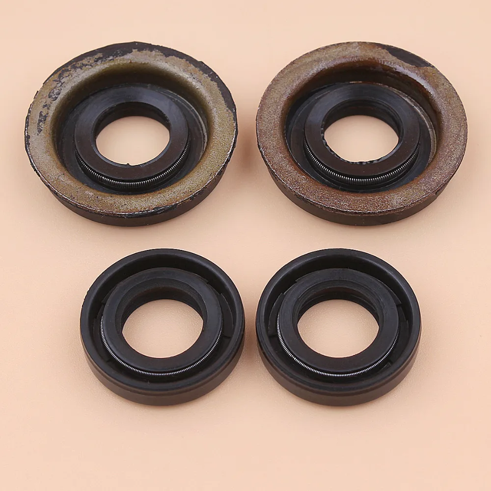 Chinese 2500 Chainsaw Oil Seals Set for 25CC 2500 Chain Saws and Zenoah Komatsu G2500 Small Gas Saw Spares Parts