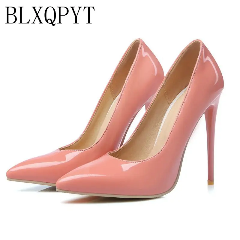 Big Size Sale  34-47 Apricot New Fashion Sexy Pointed Toe Women Pumps Platform Pumps High Heels Ladies Wedding  Party Shoes 8-10