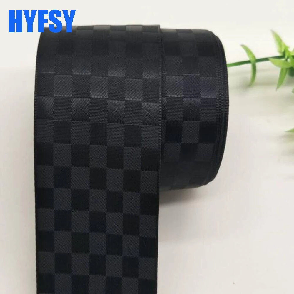 10 Yards 25MM 38MM Lattice Square ribbon DIY For Hair Bows Clothing Materials Gift Packaging Crafts Giplaid Handmade Tape