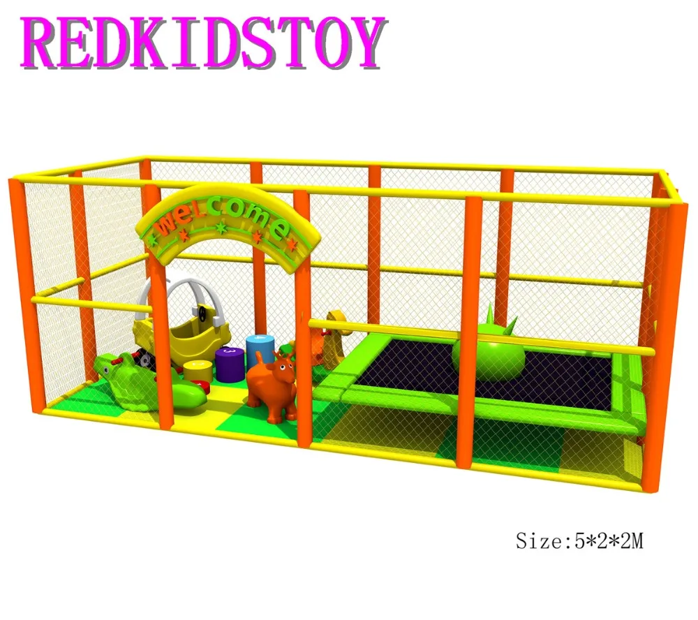 Exported to Slovakia Small Size Indoor Play Zone for Coffee Shop HZ-81101