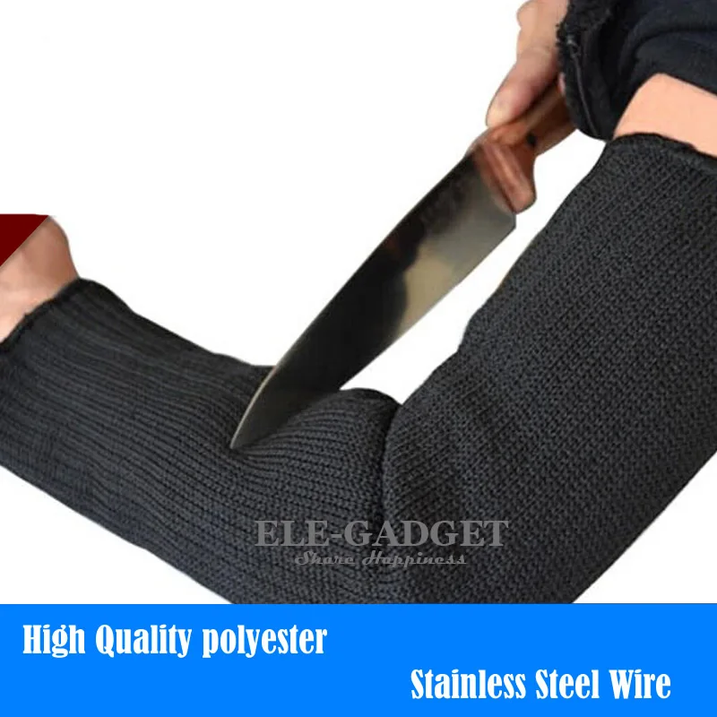 

New 1 Pair Cut-Resistant Arm Sleeves Protector Anti-Cutting Armband For Working Safety Worker Gardener Outdoor Drop Shipping