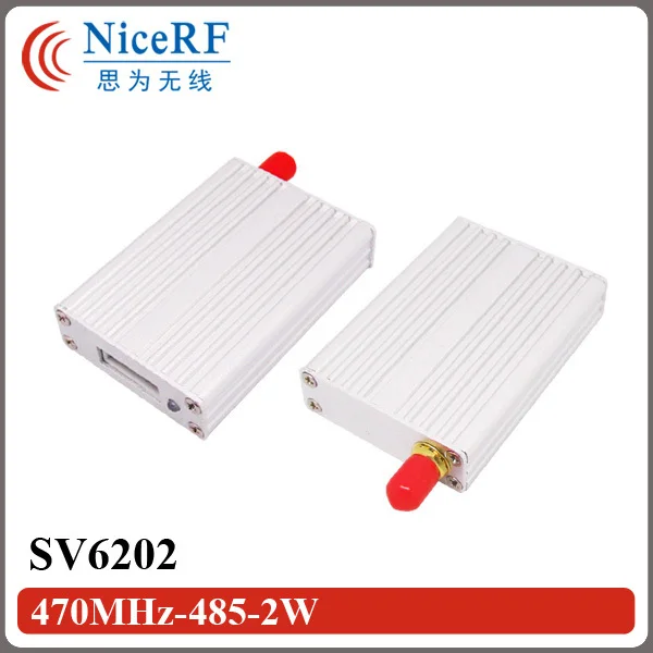 2pcs/lot  SV6202  High Sensitivity -121 dBm RS485 interface 433MHz Wireless RF Rradio Module