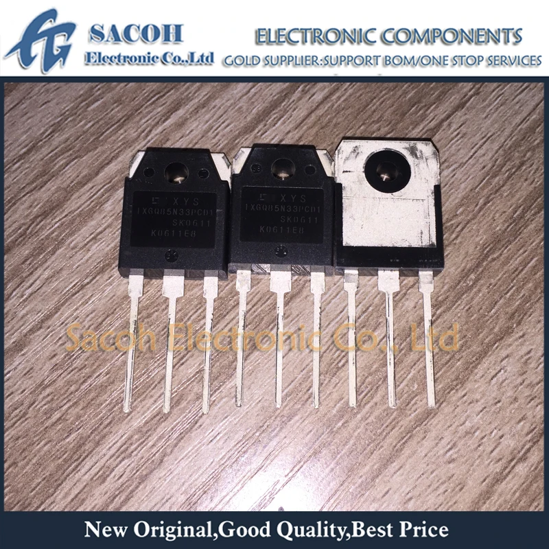 Refurbished Original 10Pcs/Lot IXGQ85N33PCD1 IXGQ85N33 85N33 TO-3P 85A 330V Power IGBT Transistor