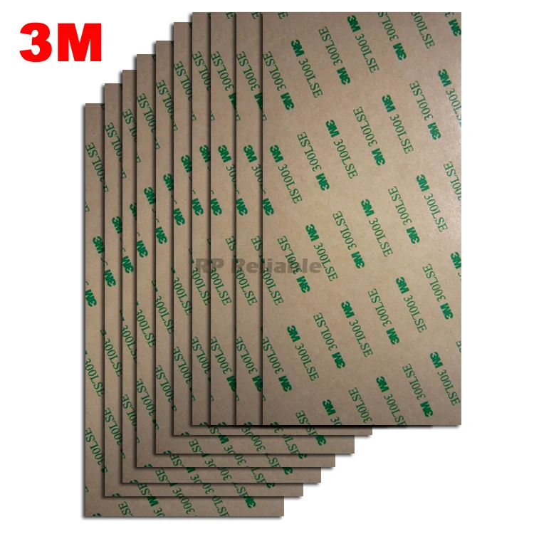 

100x200mm 3M 9495LE 300LSE PET Two Sides Sticky Tape for iphone ipad Huawei Samsung Android LCD Frame Digitzer Bezel Repair