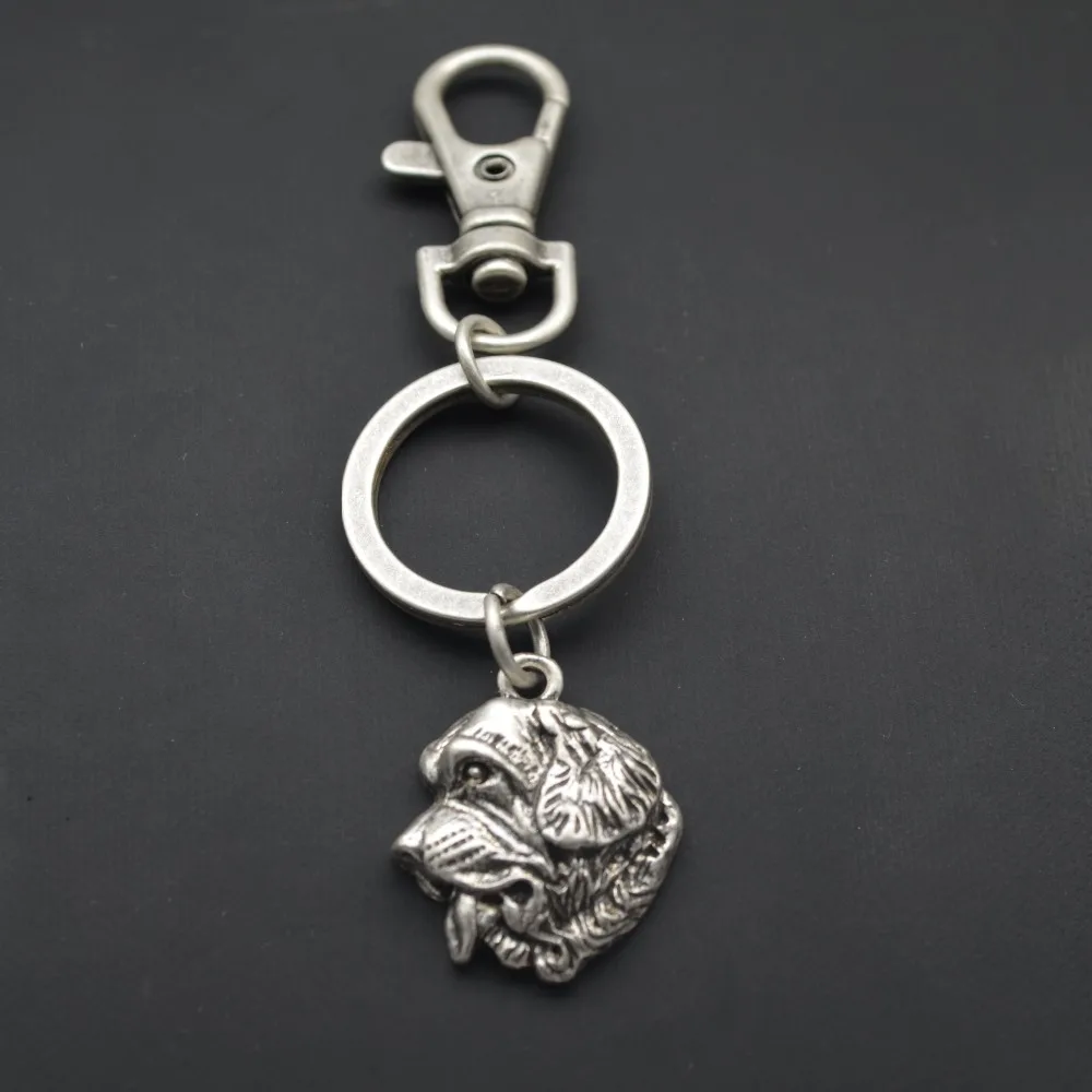 3D Saint Bernard Key Ring Chain