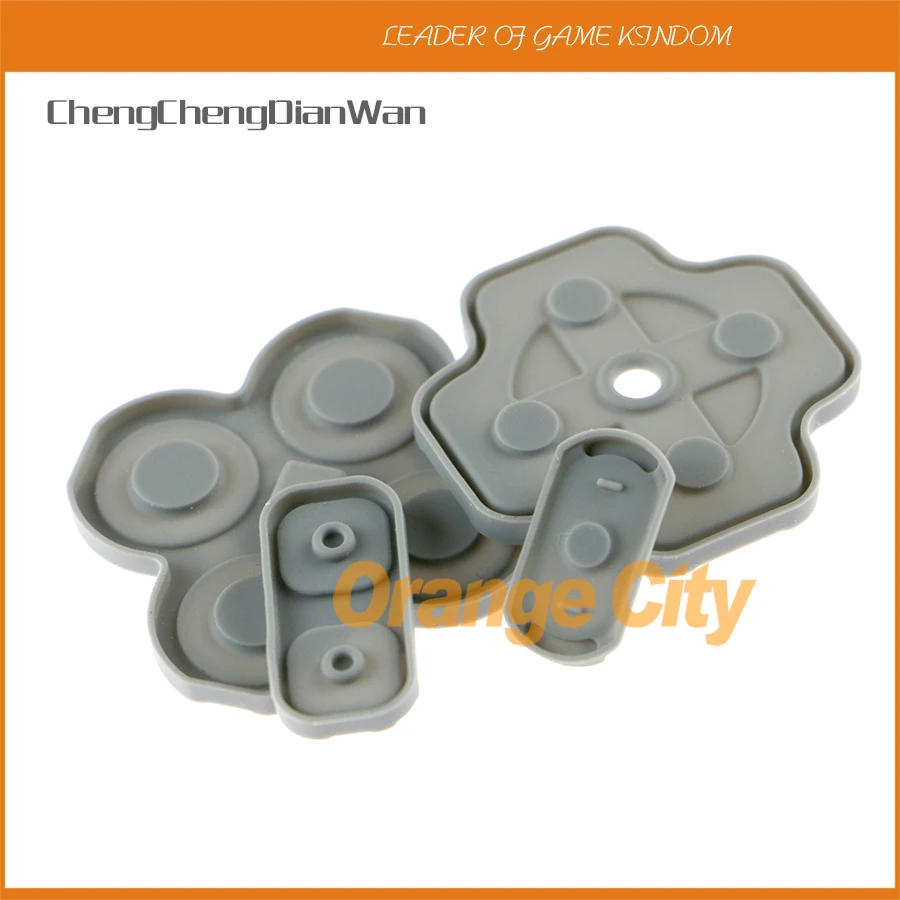 ChengChengDianWan Conductive silicone rubber pad silicone button conductive silicone rubber pad for new 3ds 2sets/lot