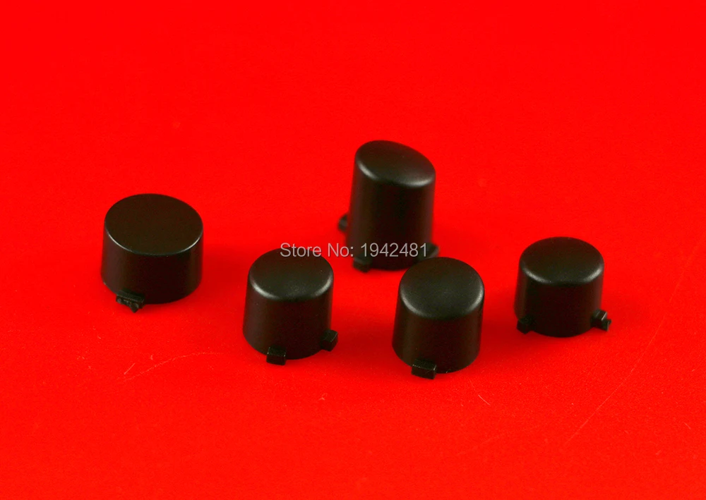 10 مجموعات من أزرار توجيه ABXY من البلاستيك الأسود تحل محل غطاء وحدة التحكم اللاسلكية الرئيسية لوحدة تحكم Xbox One xboxone