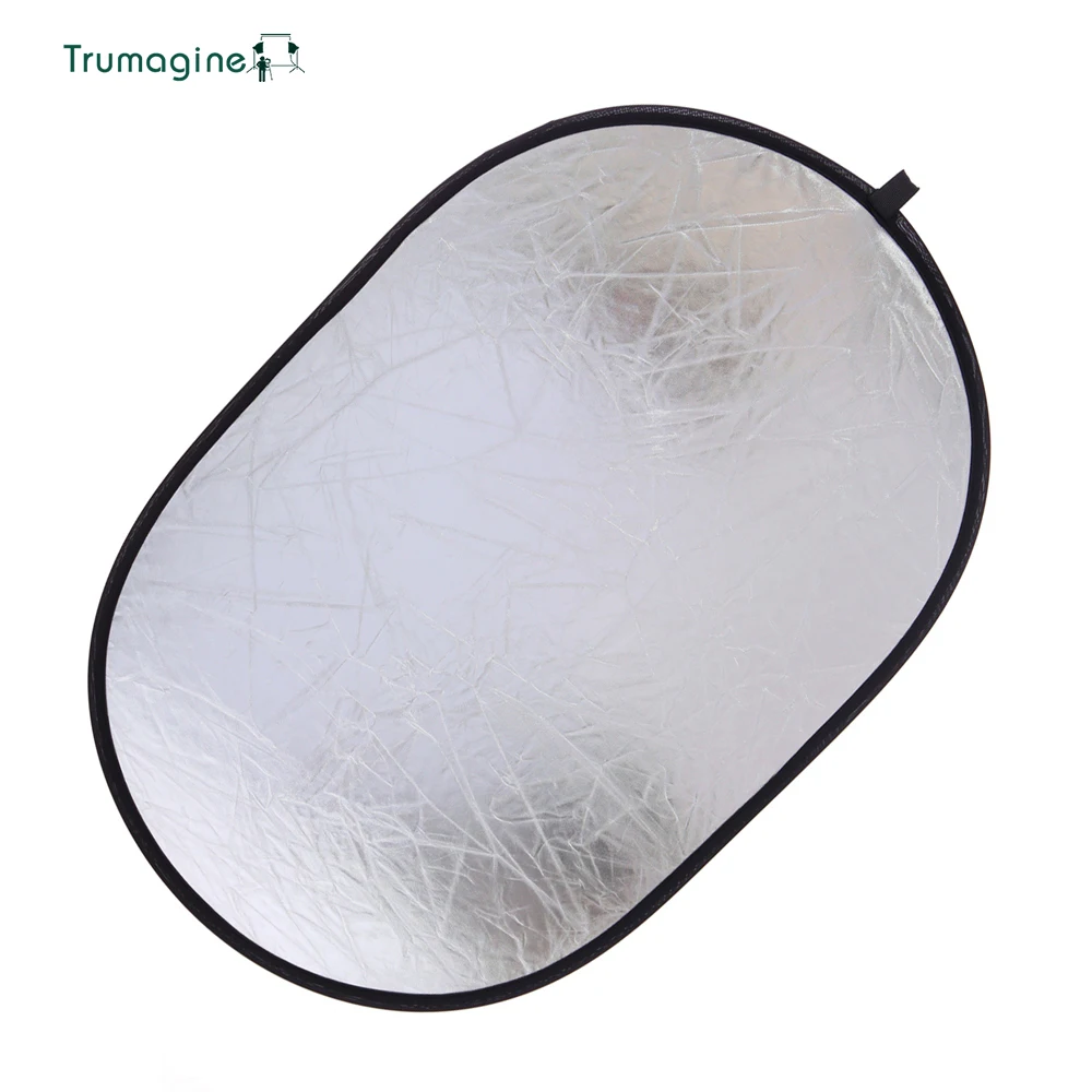 90*120CM 5 in 1 Portable Foldable Studio Photo Collapsible Multi-Disc Light Photographic Light Reflector for home with Carrying