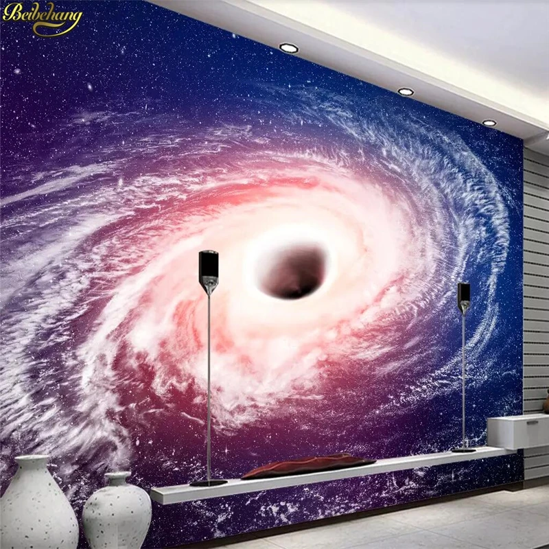 3d wallpaper mural dreamy galaxy black hole beautiful sofa background wall papers home decor papel de pared wall paper